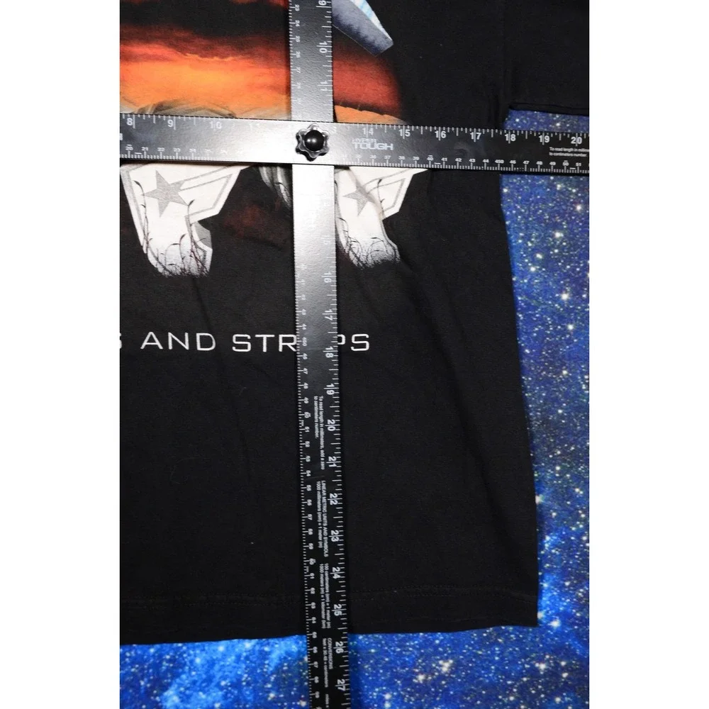 Famous Stars‎ And Straps Shirt Mens Medium Metallica Parody Band Tee Graphic